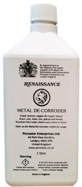 RENAISSANCE METAL DE - CORRODER ΣΥΣΤΗΜΑ ΚΑΘΑΡΙΣΜΟΥ ΜΕΤΑΛΛΩΝ ΑΠΟ ΠΡΟΙΟΝΤΑ ΔΙΑΒΡΩΣΗΣ