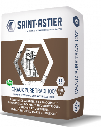 ΥΔΡΑΥΛΙΚΗ ΑΣΒΕΣΤΟΣ CHAUX BLANCHE NHL 5  ST ASTIER 