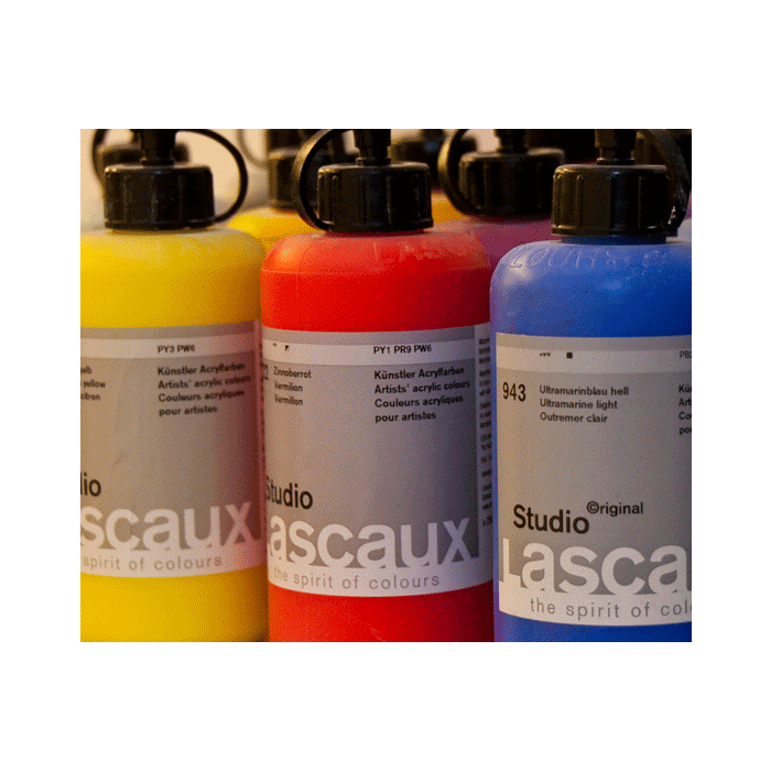 ΑΚΡΥΛΙΚΑ ΧΡΩΜΑΤΑ LASCAUX STUDIO SET 12 X 30ML