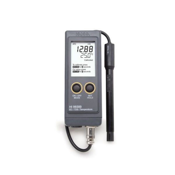 ΑΓΩΓΙΜΟΜΕΤΡΟ HANNA 99300 PORTABLE LOW RANGE EC/TDS METER